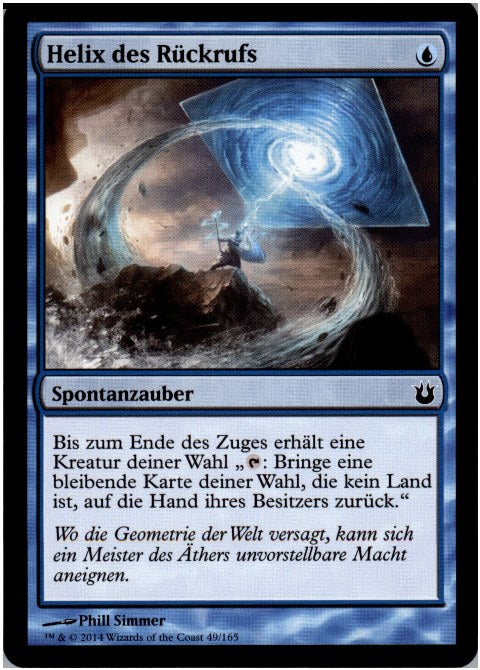 Helix des Rückrufs (Born of the Gods)