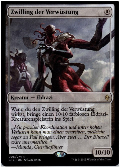 Zwilling der Verwüstung (Battle for Zendikar)