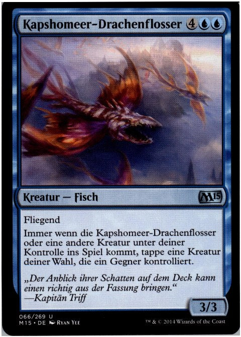 Kapshomeer-Drachenflosser (Magic 2015)