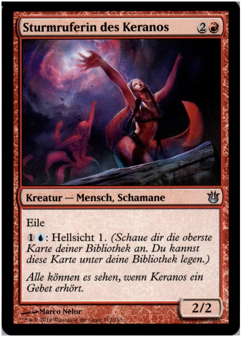 Sturmruferin des Keranos (Born of the Gods)