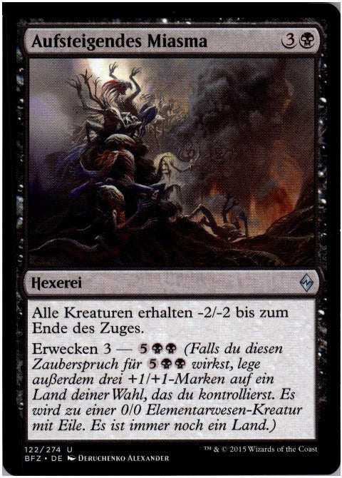 Aufsteigendes Miasma (Battle for Zendikar)