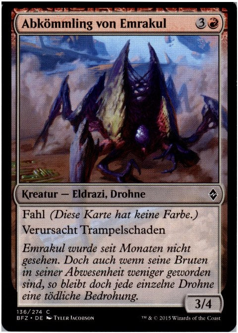 Abkömmling von Emrakul (Battle for Zendikar)