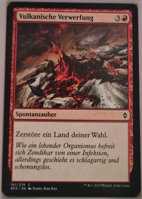 Vulkanische Verwerfung (Battle for Zendikar)