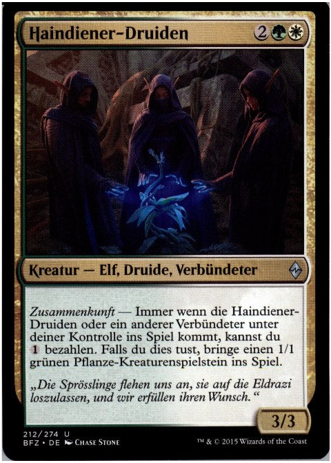 Haindiener-Druiden (Battle for Zendikar)