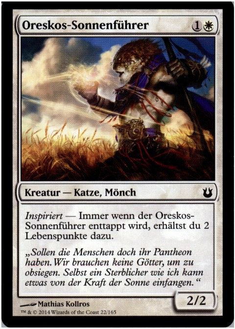 Oreskos-Sonnenführer (Born of the Gods)