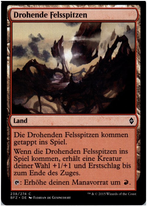 Drohende Felsspitzen (Battle for Zendikar)