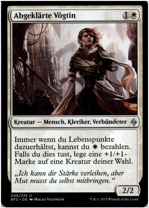 Abgeklärte Vögtin (Battle for Zendikar)