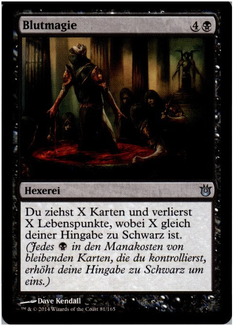 Blutmagie (Born of the Gods)