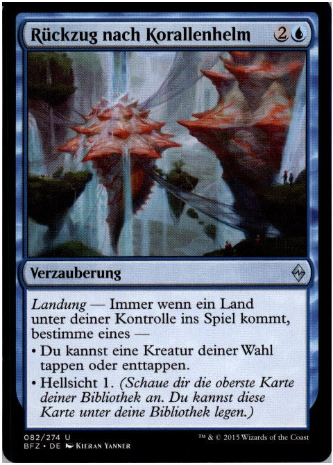 Rückzug nach Korallenhelm (Battle for Zendikar)