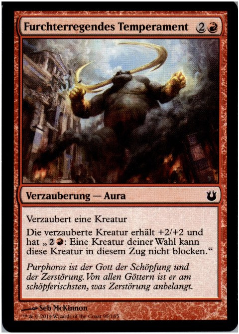 Furchterregendes Temperament (Born of the Gods)